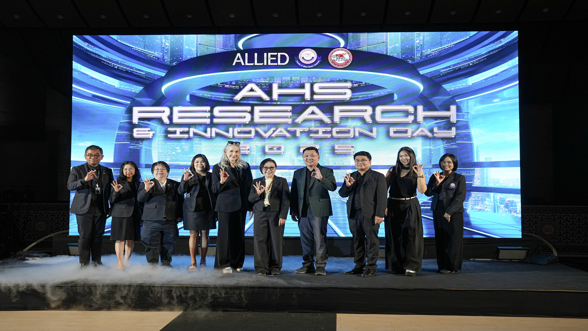 พิธีเปิดการแข่งขัน Pitching Contest ในงาน “AHS Research& Innovation Day”ครั้งที่ 4 ประจำปี 2568