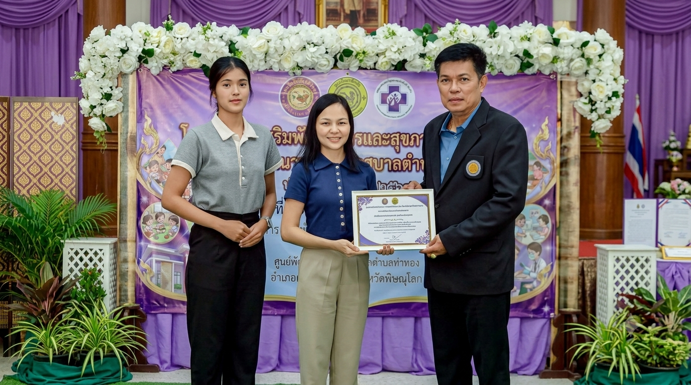 โครงการส่งเสริมพัฒนาการและสุขภาพเด็กปฐมวัยในศูนย์พัฒนาเด็กเล็กตำบลท่าทอง ประจำปีการศึกษา 2569